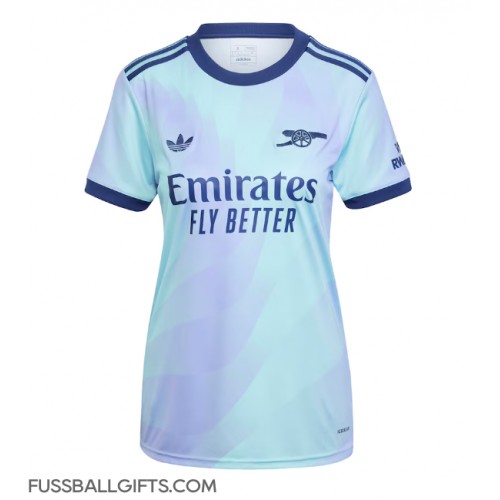 Arsenal Fußballbekleidung 3rd trikot Damen 2024-25 Kurzarm